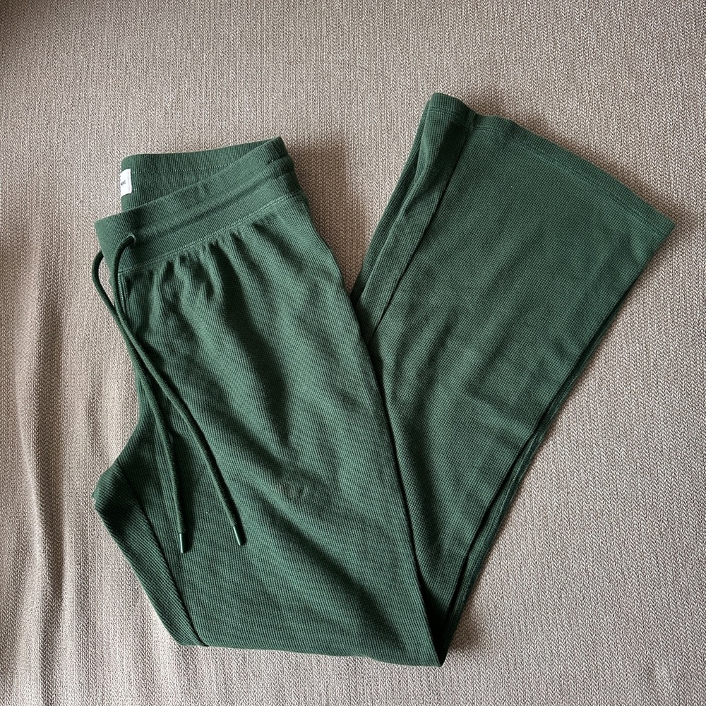 aritzia sunday best waffle pants